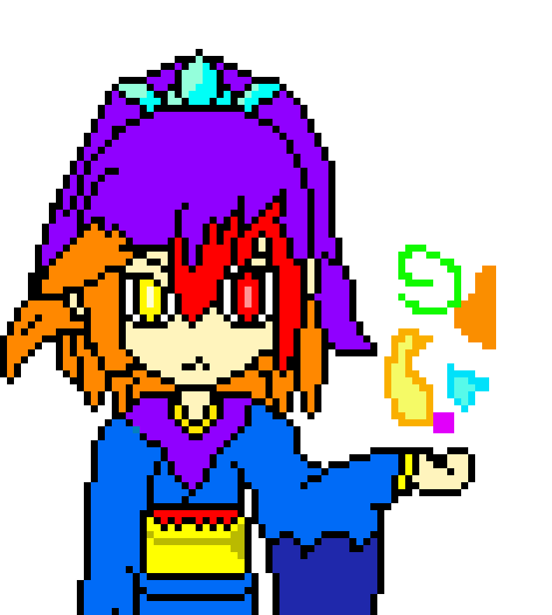 -turns on powers- NOT ON THIS GIRL'S WATCH!