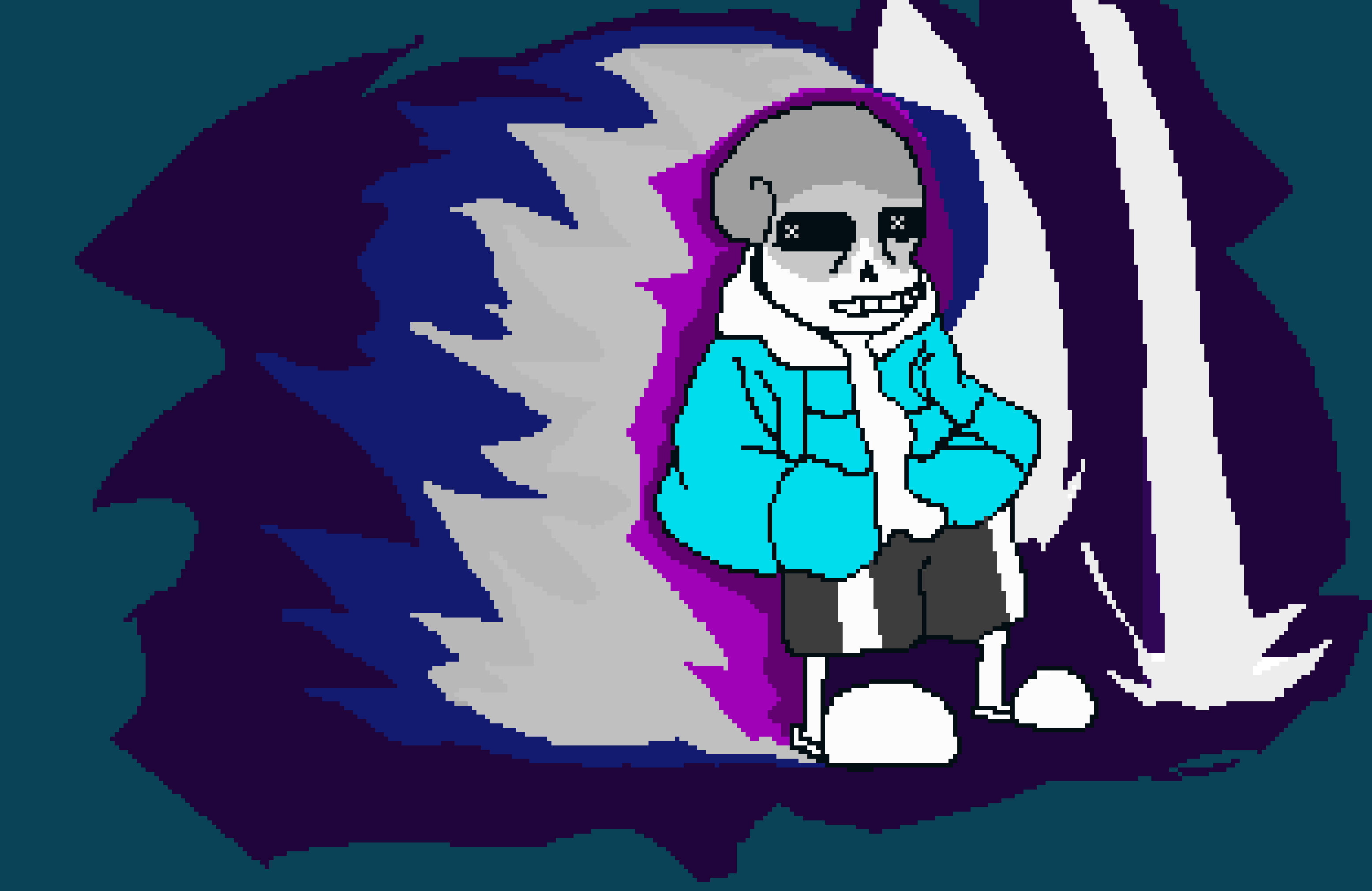 [d9eae5] sans something something ultra instinct