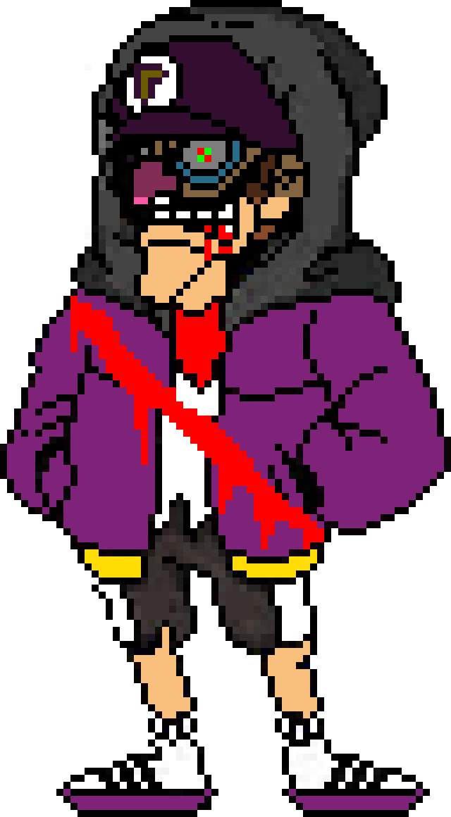 [3232ff] QuestionableDust!Waluigi (Phase 2)
