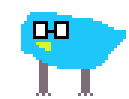 [9176d8] berdly from deltarune as a real bird