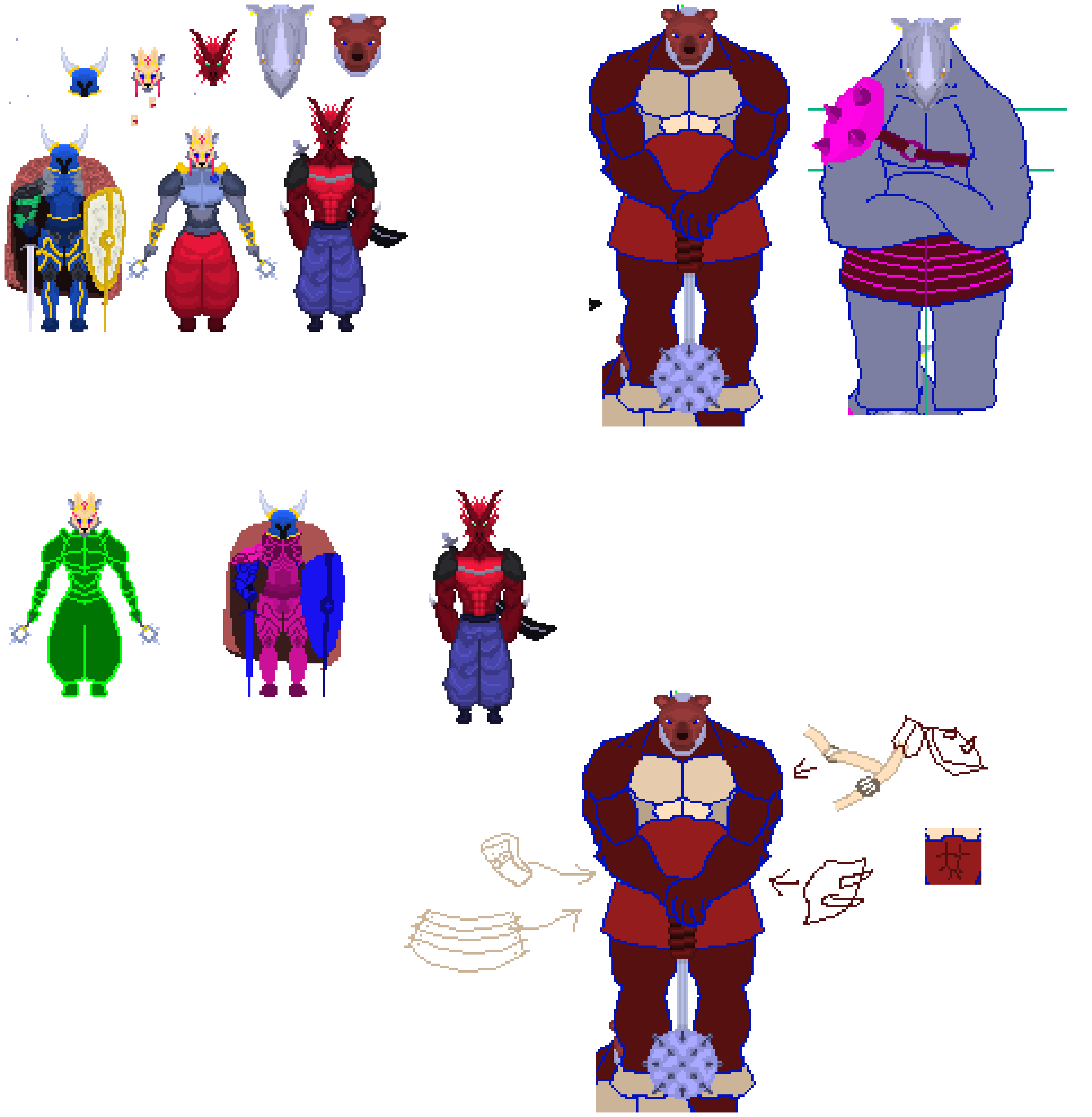 [c7e5ca] gaphics characters