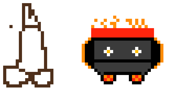 [9664c4] Clash Royale (Fire Spirit)