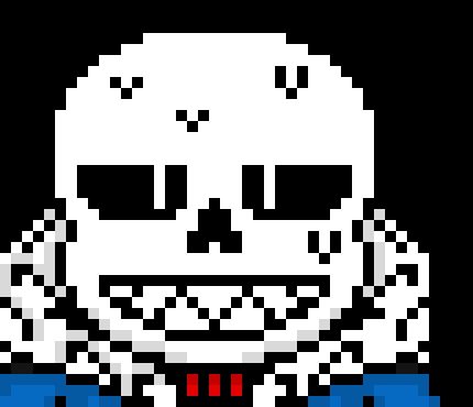 [7c78a2] (okay) *turns his soul blue and stops him before he hits Chara*