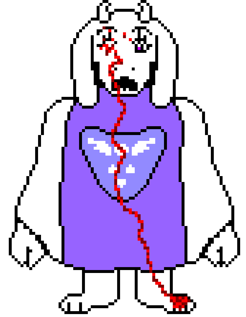 [22c455] hallowtale toriel boss sprite
