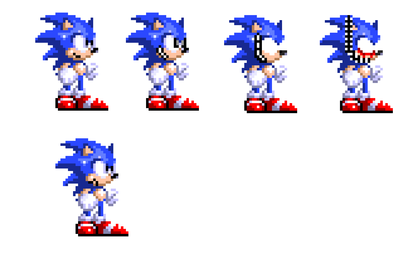 Sonic exe fnf better sprites