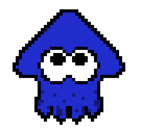 [9664c4] Splatoon_squid_pixel