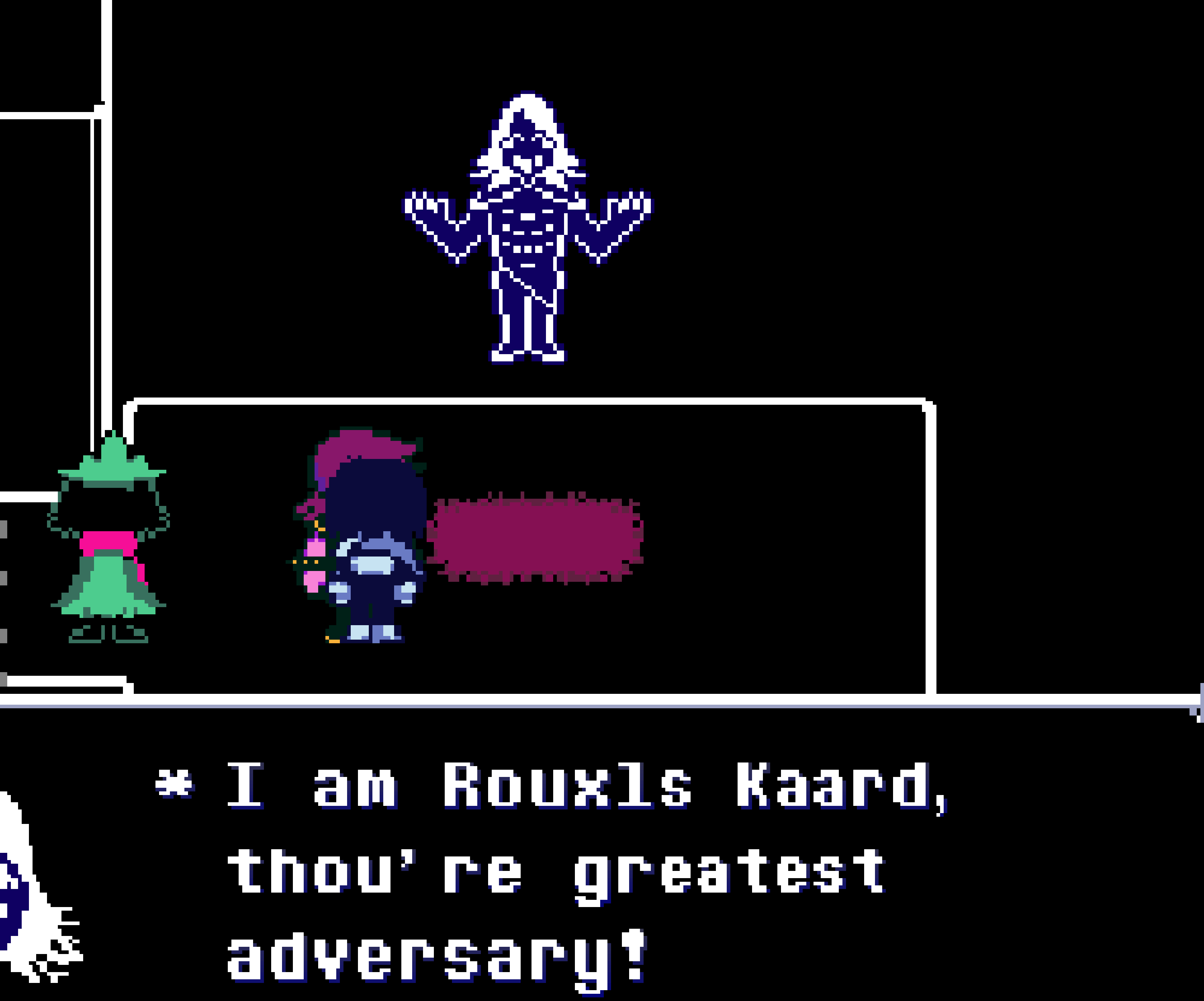 [62e5d2] playing deltarune for the first time. who's this guy