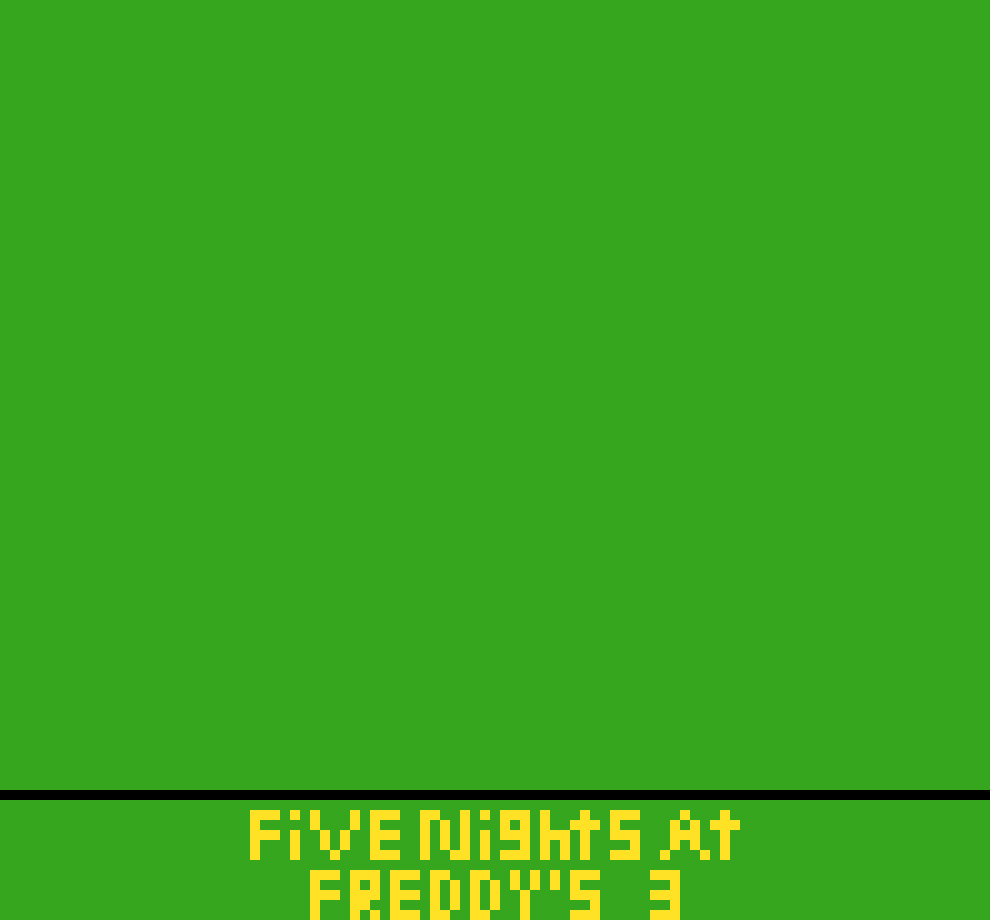 [0158f3] i made the background green to match our funni little springlocked man and the phantoms (whether i'll include the phantoms or not is yet to be decided)