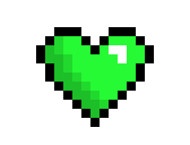 Light Green Heart