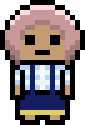 [61c3a2] danganronpa pixel sprite base - Yuno Saisho V2