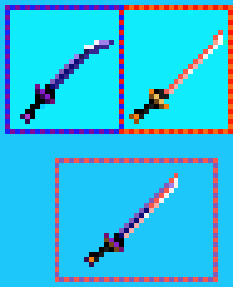 [e38c38] Dark Katana+Masters Katana and Dark Master Katana
