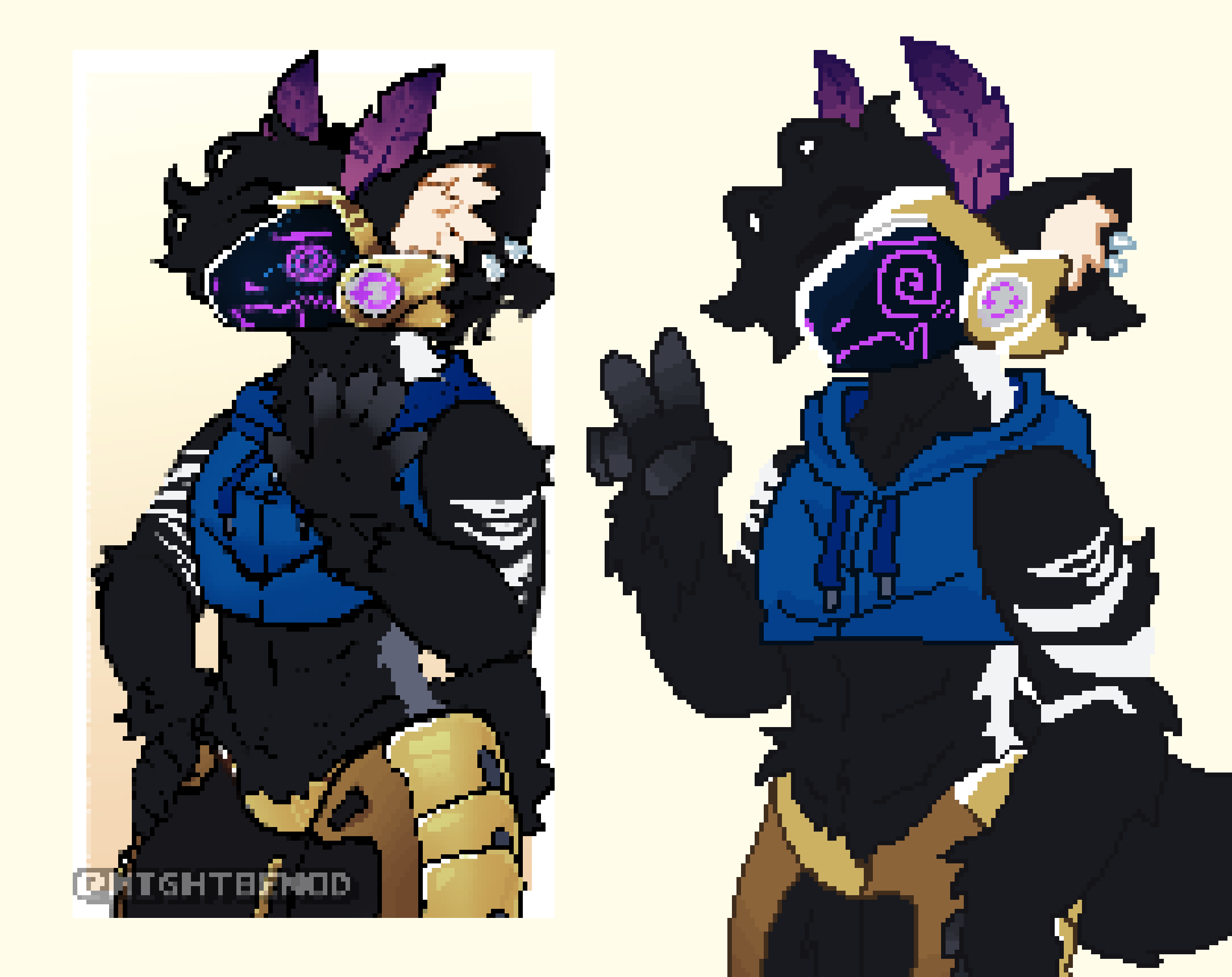 [8c5400] thnak  yuo  Fearn!!!1!1! i  used  Picrew to  make him  then i drew him.  his  name is  Beri