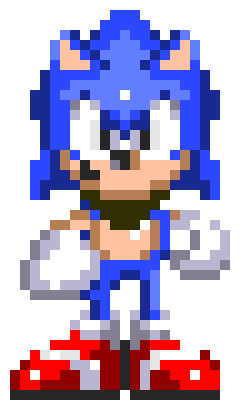 Sonic boom in Sonic 3 Sprite