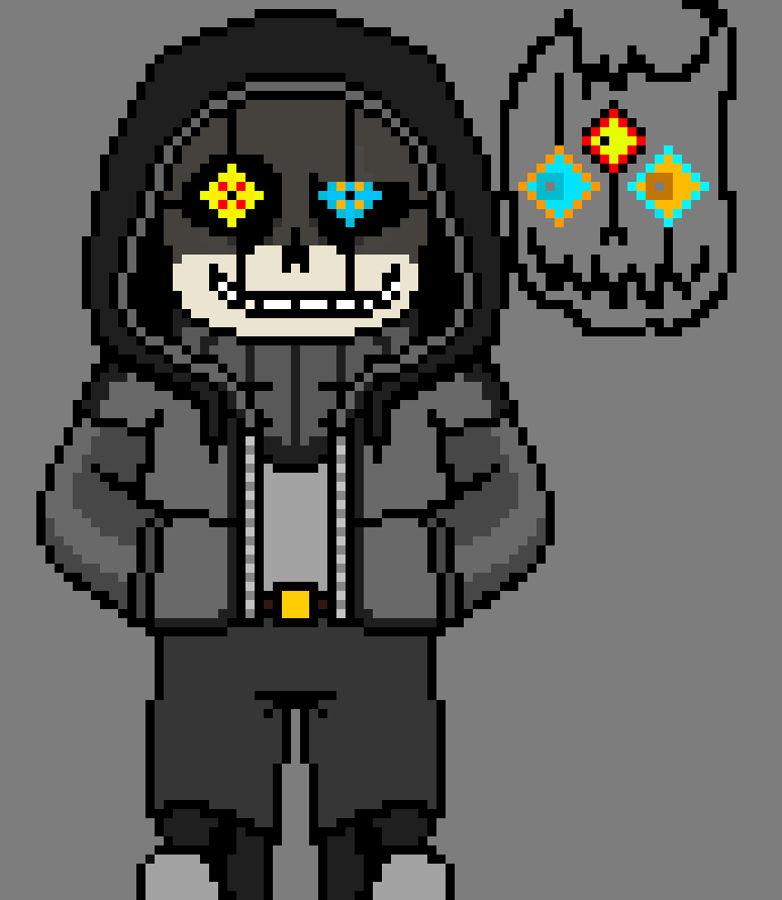 Corrupted Underground(sans when he is being controlled by gaster