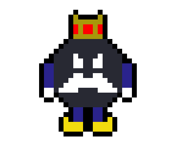 [c5085a] King Bob-Omb Undertoad Sprite