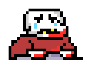 -{ He attempts to say something but fails terribly }-