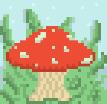 [9664c4] Red Mushroom