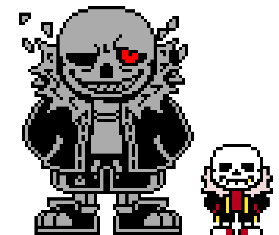 Canon Underfell Sans sprite