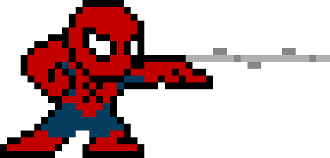 Spider-man punching
