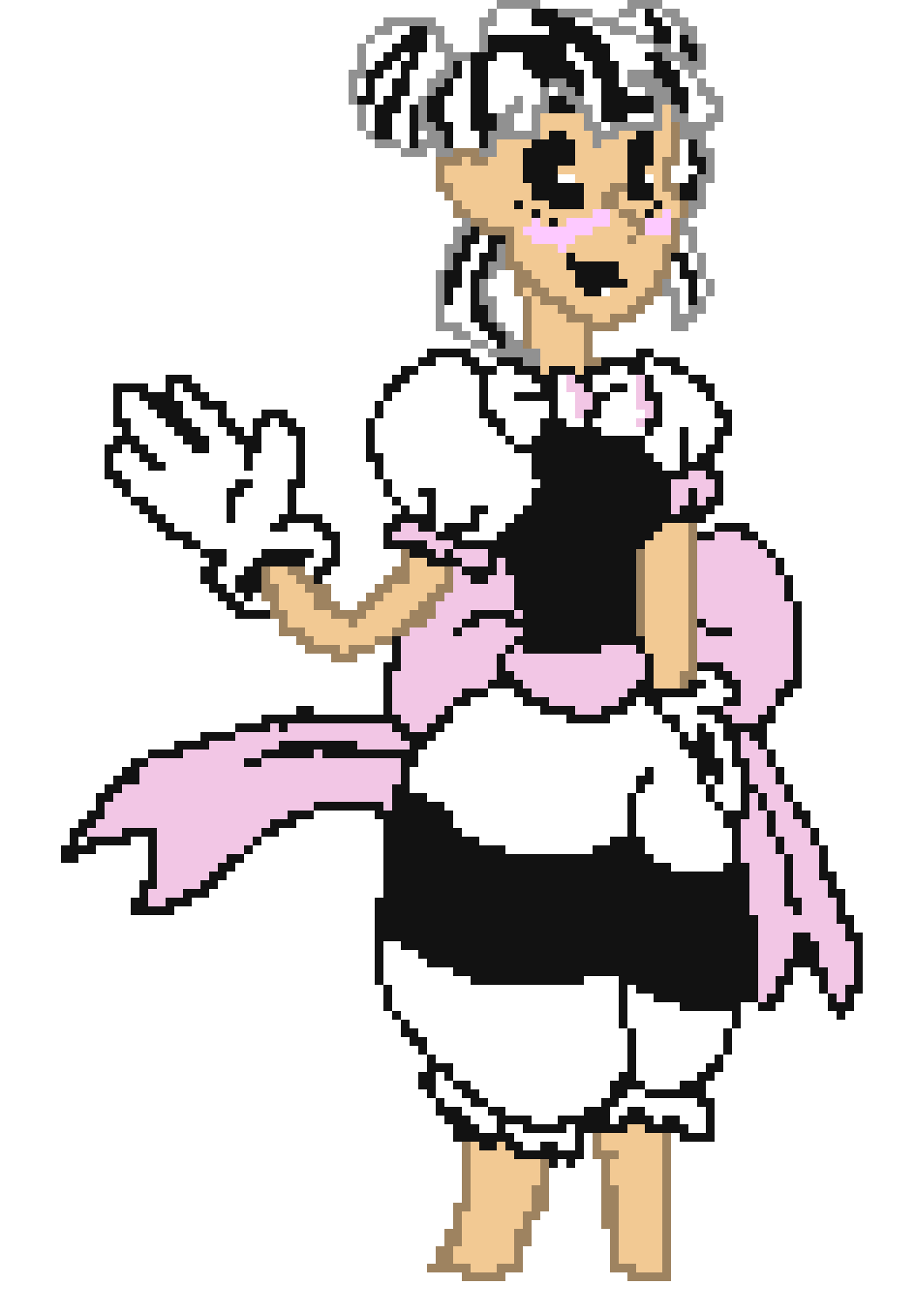 super cool girl i created cuz why not