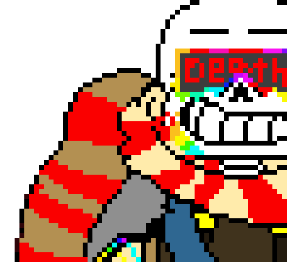 [1b6f98] *tps to crimson Fresh!Ink: what are you doing - Fresh!Ink sans