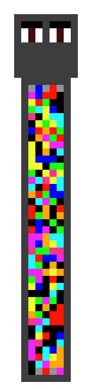 [6d302d] a random color barfing skull