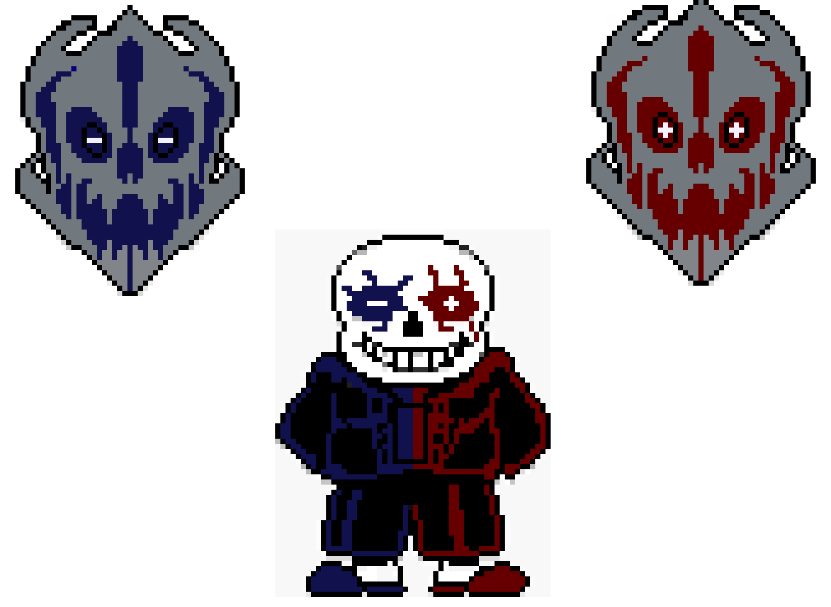 [24390f] magnetic sans+blasters