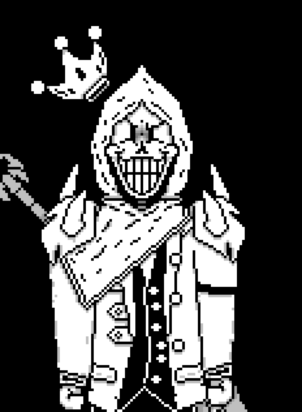 [471b7e] My friend made this AU and wanted me to make a pixel art so i did and sent it to him