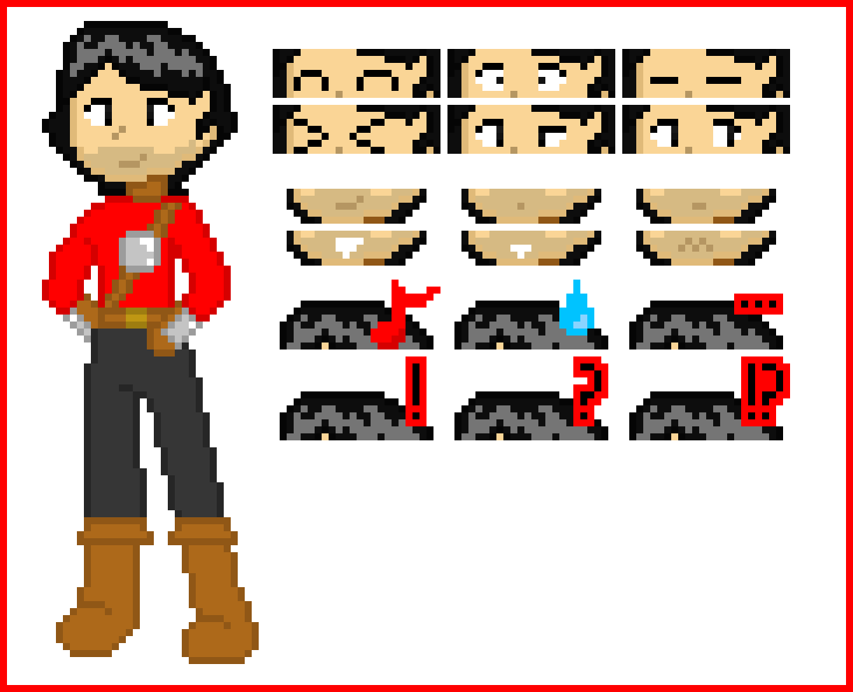 Hero TJ Spritesheet