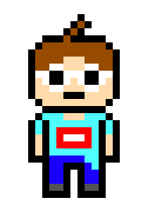 [6d3535] danganronpa pixel sprite base