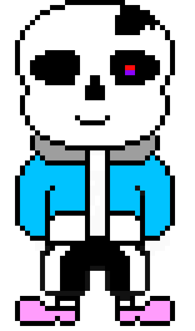 [aae4e0] Littletale Sans sprite