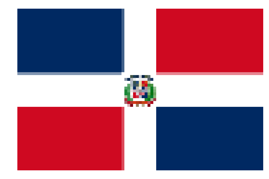 [3cd5ca] Dominican flag