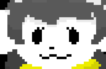 [603421] "flake" [They temmie grabs another one from their pocket and eats it, unknown to them, it made their stats grow by a very noticeable amount] {CHECKing temmie would be a good choice right now..}