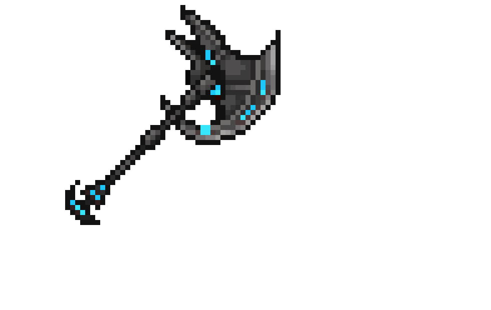 [9664c4] Daedric War Axe