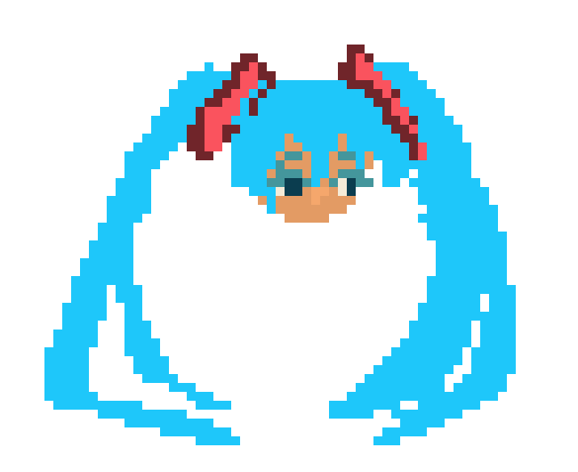 [b08232] Miku head