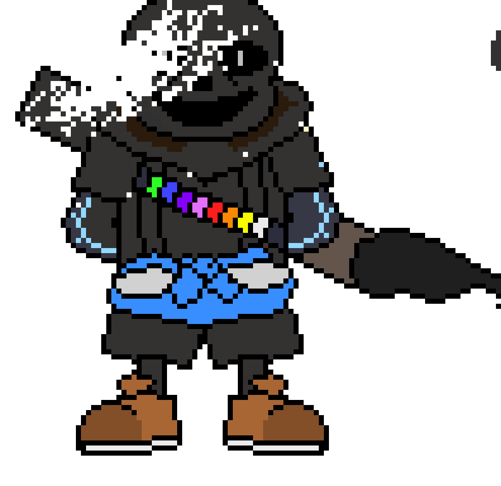 [d46952] suffering Ink Sans : you can't kill me that easy