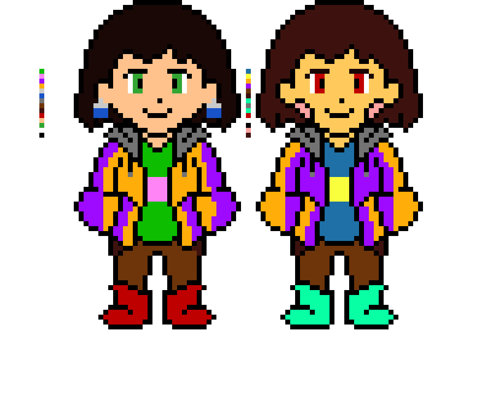 [d982cc] Undertale what if Infinity Ultron went into Undertale Chaisk And Frira Base Forms