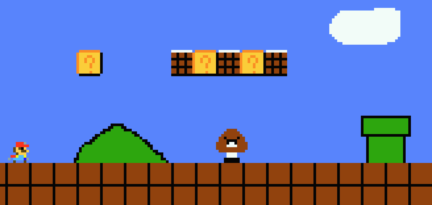 [9664c4] 1st Mario Level