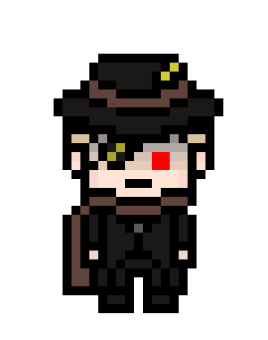 [9664c4] Fuyuhiko Kuzuryuu Pixel Art (Despair)