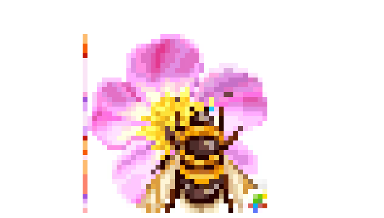 [81e7c7] nature_bee_flower_1