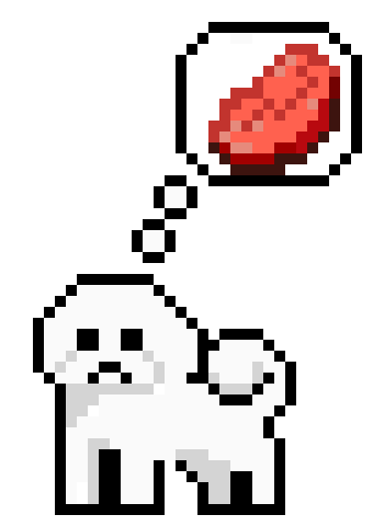 [f01583] hungry dog
