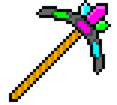 [424e19] Crystal Pickaxe