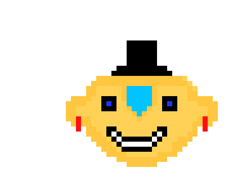 [fe7f08] pixel art 3d 