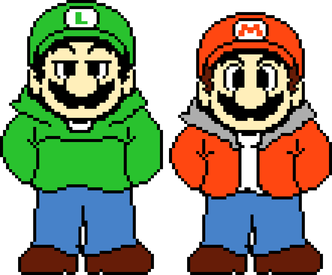 [76237e] Undertoad Mario and Toadswap Luigi.