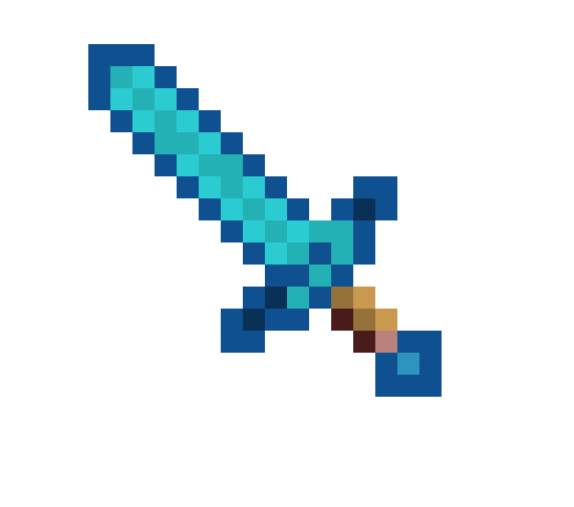minecraft diamond sword