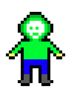 i just realized how bad i am at trying to re-make a sprite... - landon