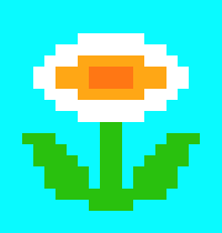 [9664c4] mario fire flower