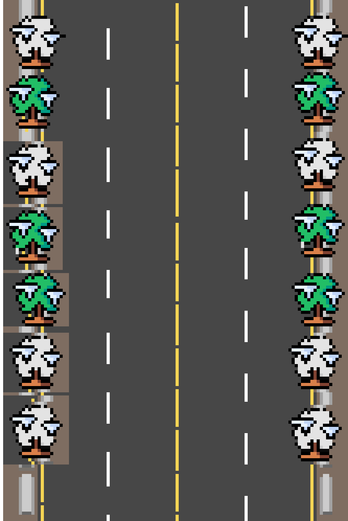 [1fc0a0] snow track made