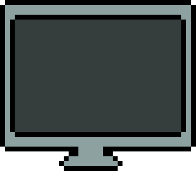 Pixel TV(small + stand)