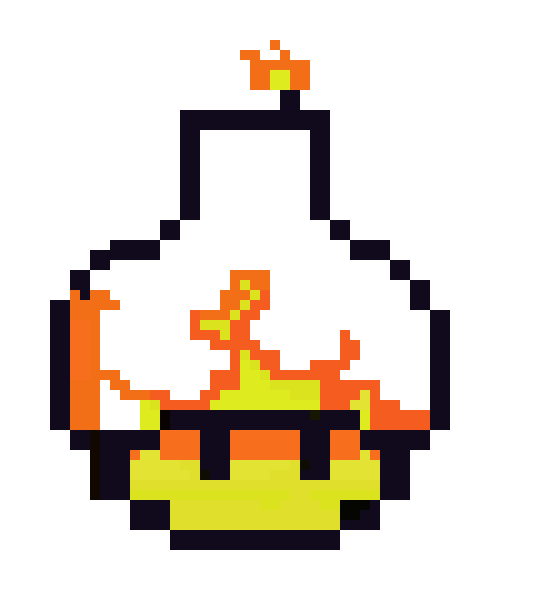 [413964] Bomb pixel art